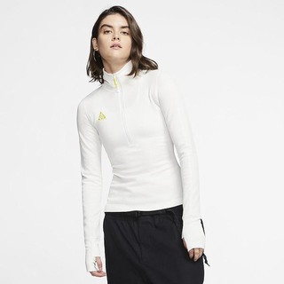 Top Nike ACG Maneca Lunga Thermal Dama Albi Galbeni | UBWE-95016